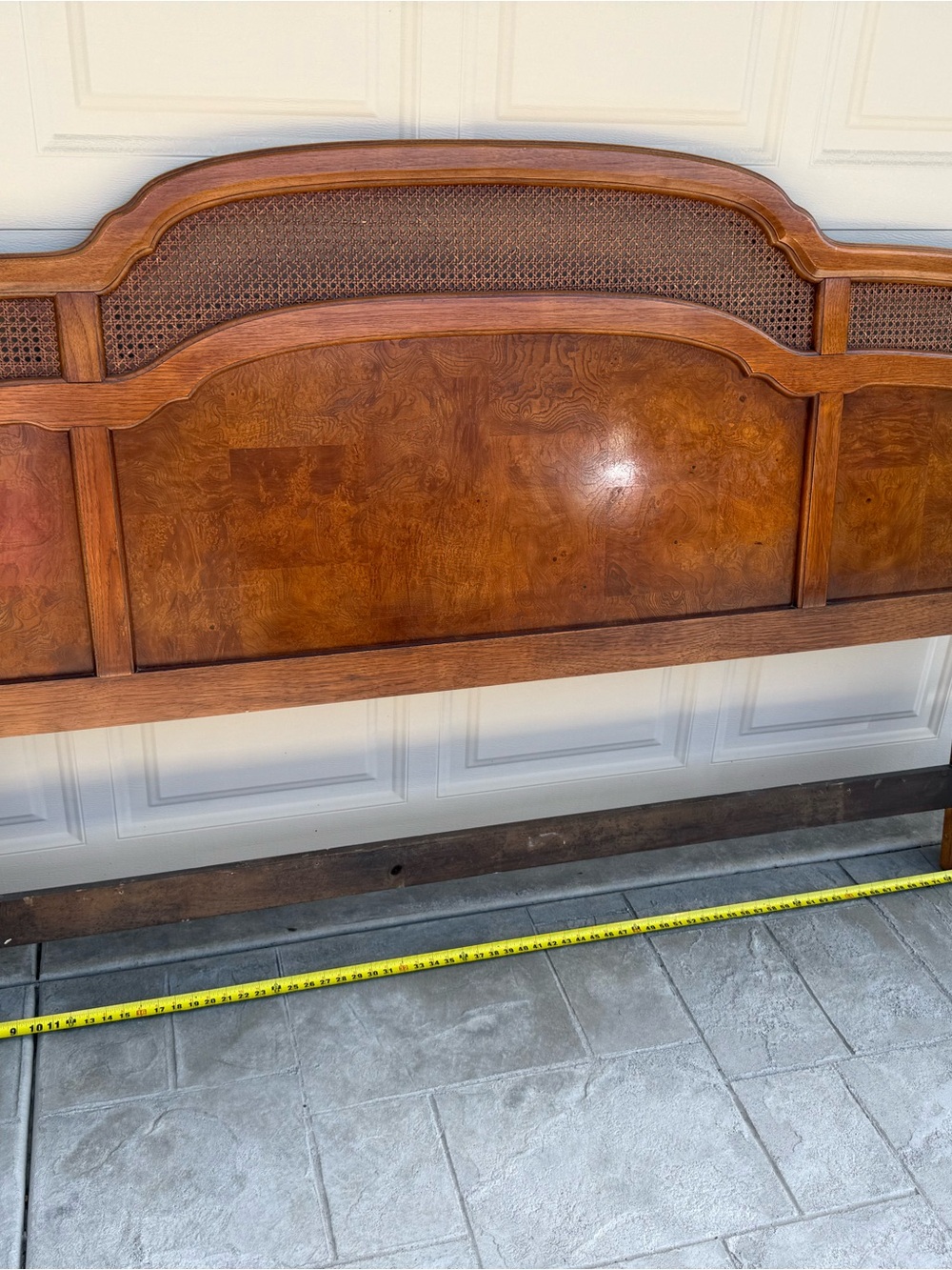 King Solid Wood Headboard
